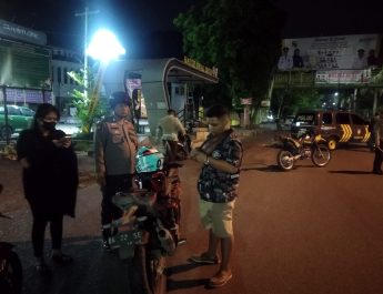 Razia Balap Liar dan Knalpot Brong, 3 Unit Sepeda Motor Diamankan Polsek Bukit Raya